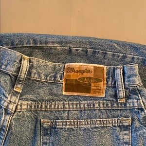 authentic vintage wrangler mom jeans